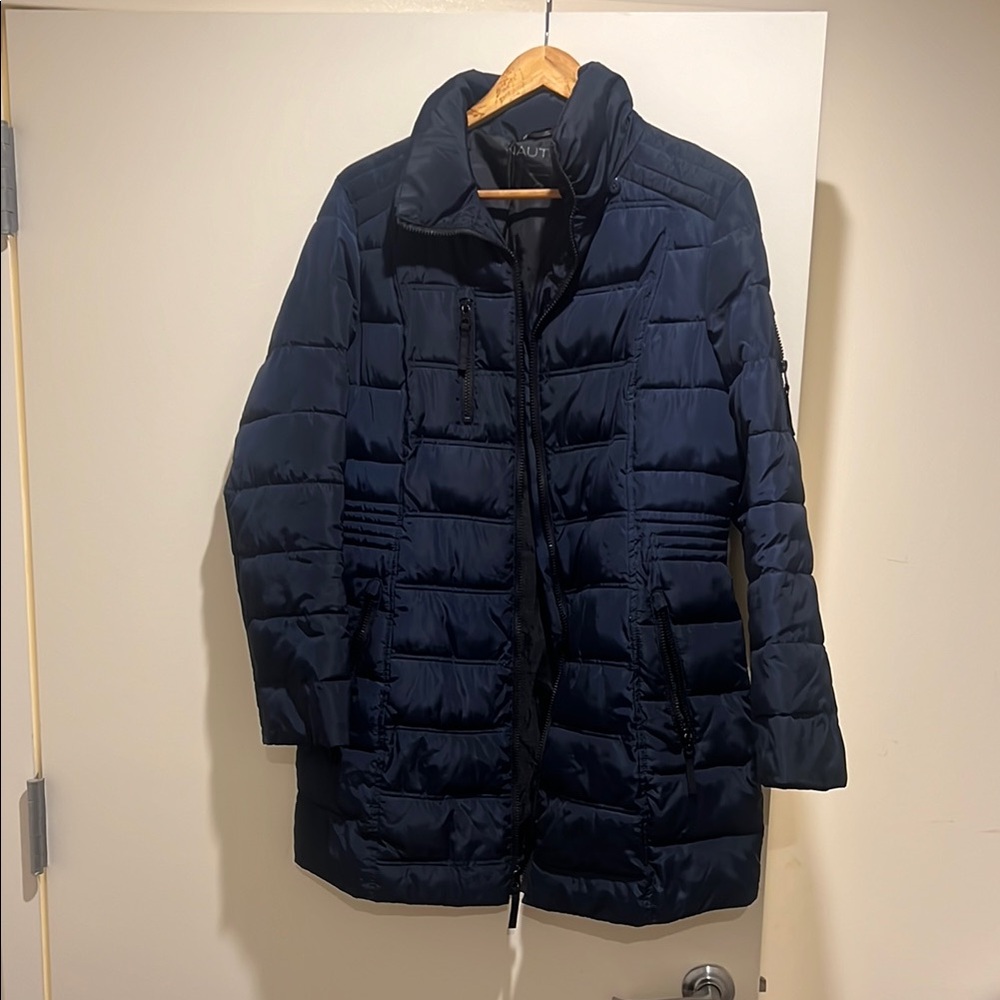 Nautica Women's Navy Puffer Jacket